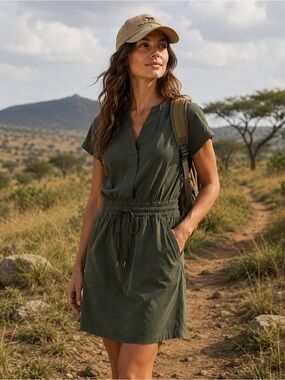 rei sun up shirt dress Shine Solen Cover-Up Dress - Green Mist